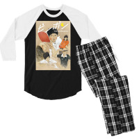 Ping Pong The Animation Anime Men's 3/4 Sleeve Pajama Set | Artistshot