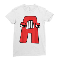 Emotion Letter A Alphabet Lore T Shirt Ladies Fitted T-shirt | Artistshot