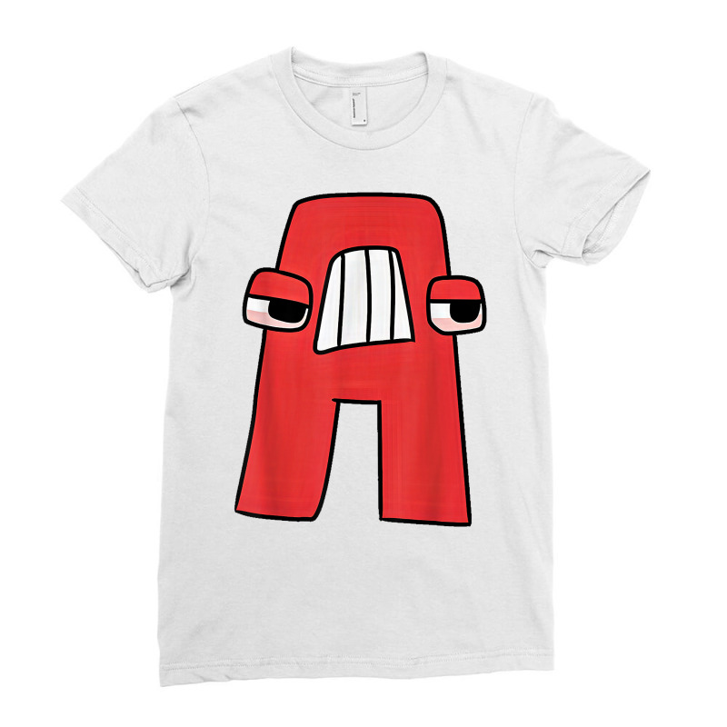 Emotion Letter A Alphabet Lore T Shirt Ladies Fitted T-Shirt by hended | Artistshot