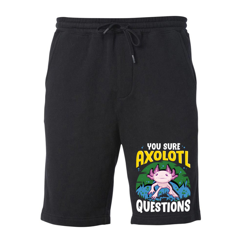 You Sure Axolotl Questions Summer Fleece Short by oreilywendyo | Artistshot