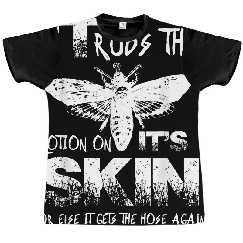 Funny It Rubs The Lotion On Its Skin Vintage Insec Graphic T-shirt | Artistshot