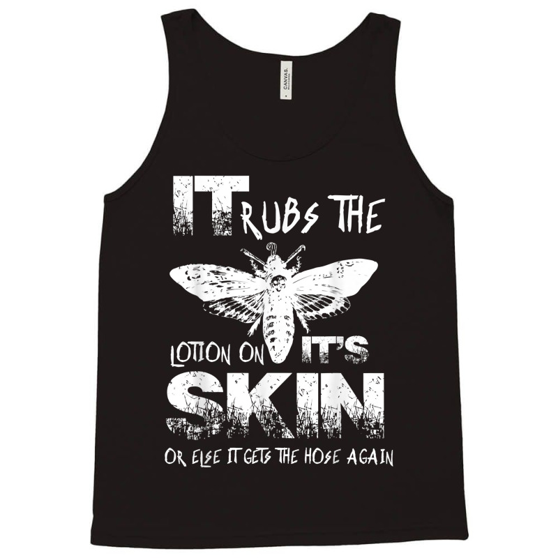 Funny It Rubs The Lotion On Its Skin Vintage Insec Tank Top | Artistshot