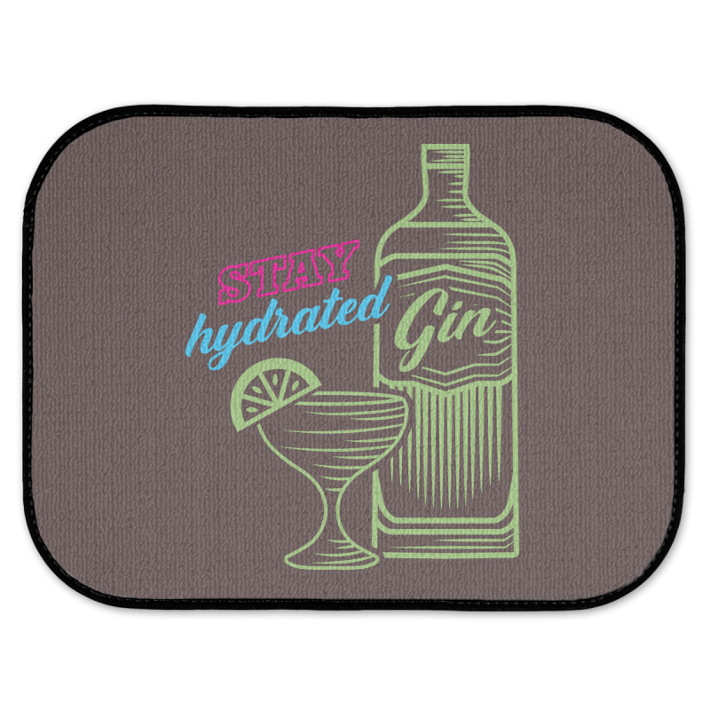 Gin  Bachelor Party Girl Rear Car Mat | Artistshot