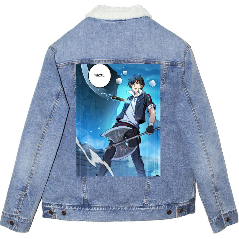 Spare Me Great Lord Anime 8 Unisex Sherpa-lined Denim Jacket | Artistshot