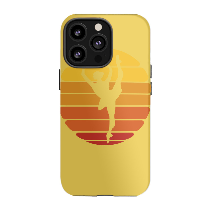 Ballerina Ballet Dancer Sunset Ballet Retro Sunset Iphone 13 Pro Case | Artistshot