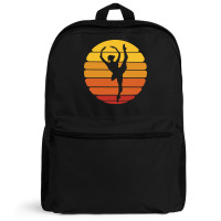 Ballerina Ballet Dancer Sunset Ballet Retro Sunset Backpack | Artistshot