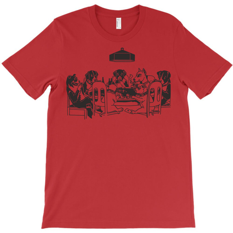 Poker Dogs Alright Guys T-Shirt by xaahiradada3 | Artistshot