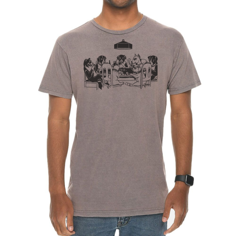 Poker Dogs Alright Guys Vintage T-Shirt by xaahiradada3 | Artistshot