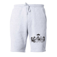 Poker Dogs Alright Guys Fleece Short | Artistshot