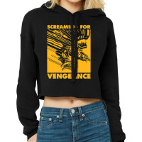 Screaming For Vengeance Cropped Hoodie | Artistshot