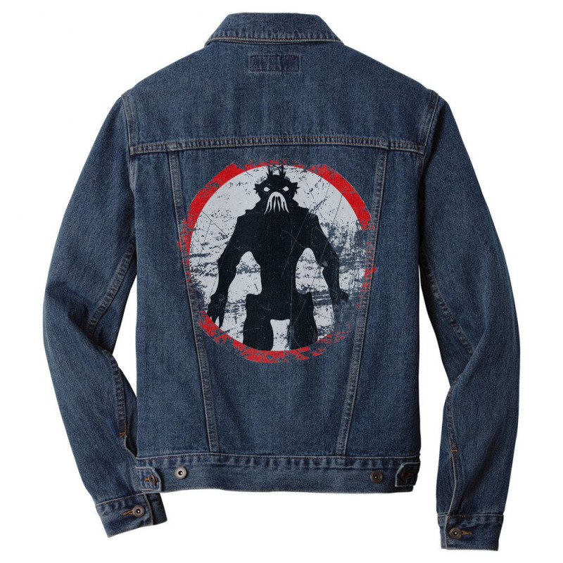 District 9 (vintage Sign) Men Denim Jacket by geveroarsyat | Artistshot