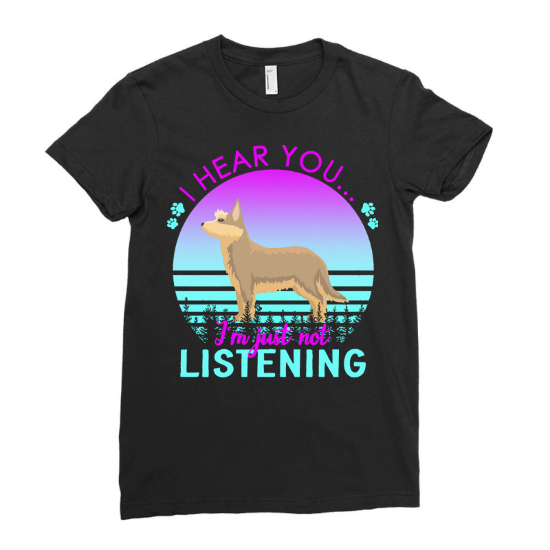 Berger Picard T  Shirt I Hear You I'm Just Not Listening Berger Picard Ladies Fitted T-Shirt by helmerschultz894 | Artistshot