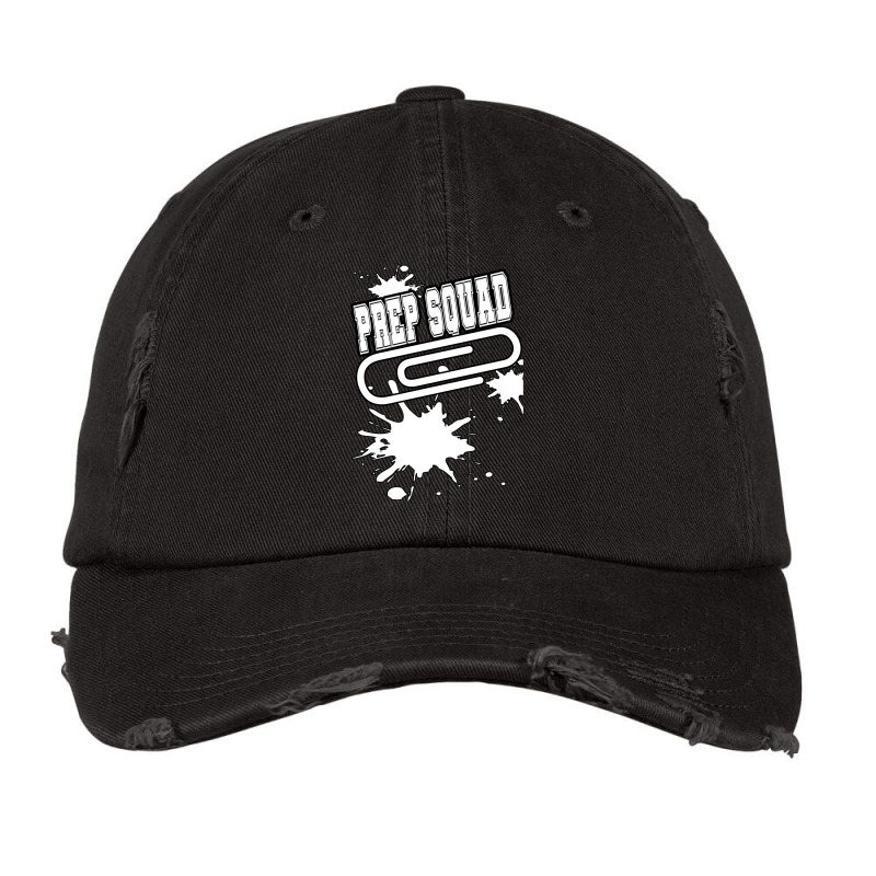 Prep Squad Team Work Splatter Boy Vintage Cap by hansjiwaleeft | Artistshot