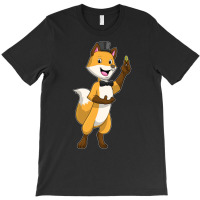 Fox As Groom With Wedding Ring Hipster T-shirt | Artistshot