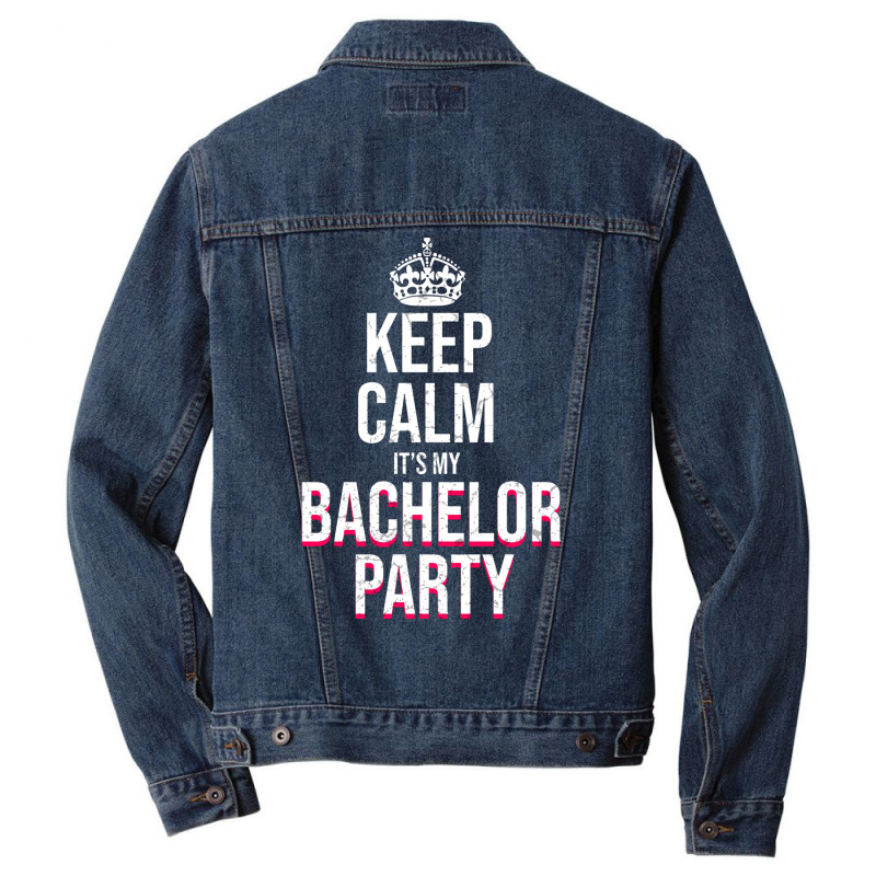 Funny Bachelor Party Travel Men Denim Jacket | Artistshot