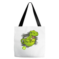 Cute Dino T Rex Dinosaur King Reptile Party Cup Tote Bags | Artistshot