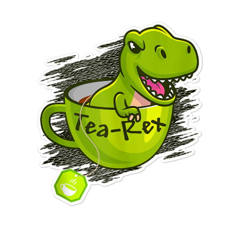 Cute Dino T Rex Dinosaur King Reptile Party Cup Sticker | Artistshot