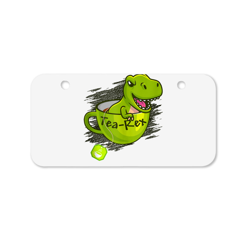 Cute Dino T Rex Dinosaur King Reptile Party Cup Bicycle License Plate | Artistshot