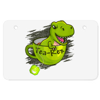 Cute Dino T Rex Dinosaur King Reptile Party Cup Atv License Plate | Artistshot