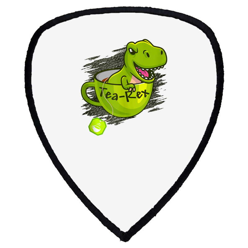 Cute Dino T Rex Dinosaur King Reptile Party Cup Shield S Patch | Artistshot