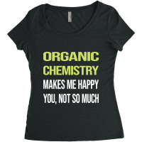 Trending Funny Happy Organic Chemistry Women's Triblend Scoop T-shirt | Artistshot