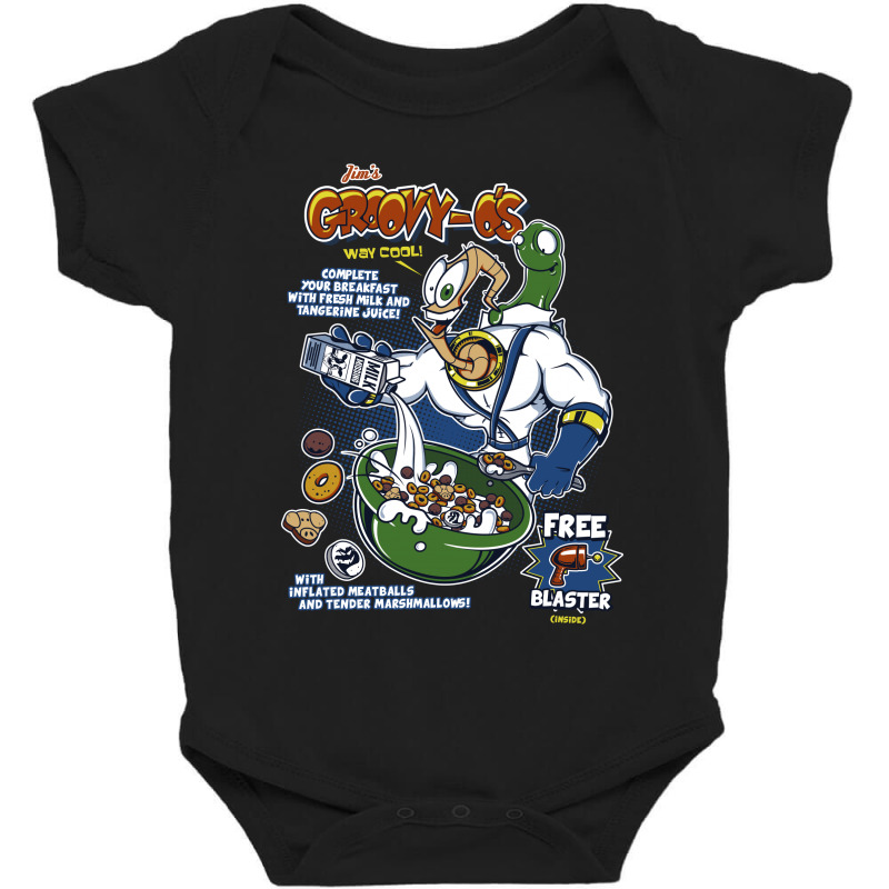 Groovyos Cereal Baby Bodysuit by Olipop | Artistshot