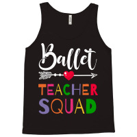 Awesome Ballet Teacher Squad Funny Colleague Vinta Tank Top | Artistshot