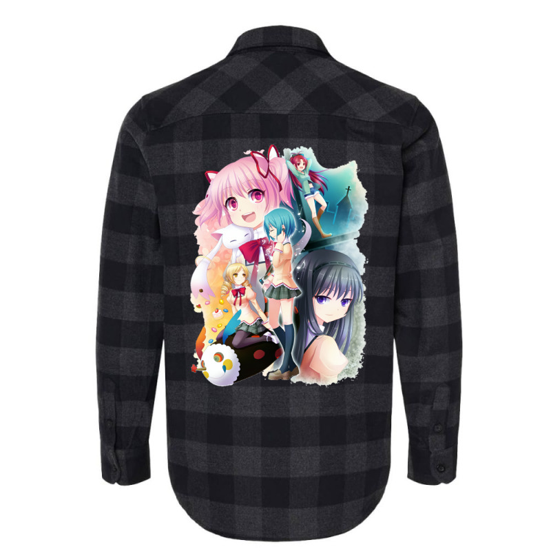 Puella Magi Madoka Magica Anime 1 Flannel Shirt by xaahiradada3 | Artistshot