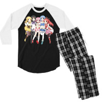 Puella Magi Madoka Magica Anime 12 Men's 3/4 Sleeve Pajama Set | Artistshot