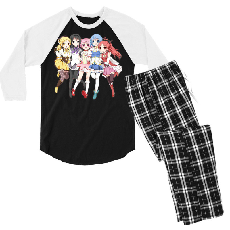 Puella Magi Madoka Magica Anime 12 Men's 3/4 Sleeve Pajama Set by xaahiradada3 | Artistshot