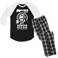 Gifts For Music Beautiful Model Fans Moloko Plus V Men's 3/4 Sleeve Pajama Set | Artistshot