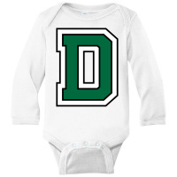 Dartmouth Big Green Long Sleeve Baby Bodysuit | Artistshot