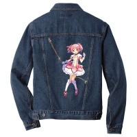 Puella Magi Madoka Magica Anime 9 Men Denim Jacket | Artistshot