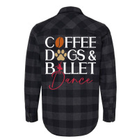 Coffee Dogs Ballet Dance Ballet Dancer Hipster Flannel Shirt | Artistshot