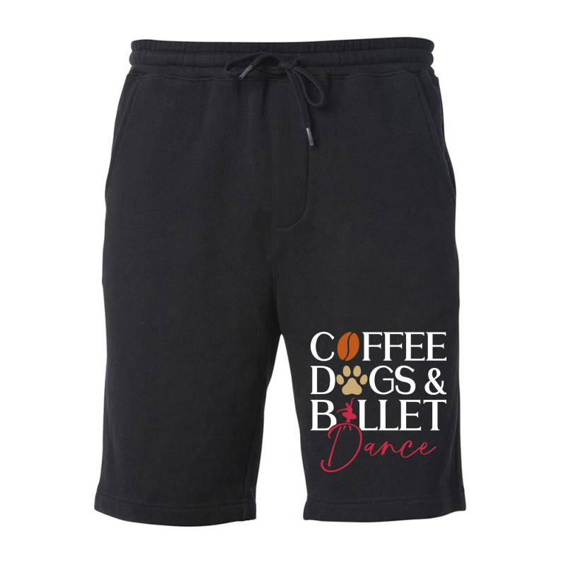 Coffee Dogs Ballet Dance Ballet Dancer Hipster Fleece Short | Artistshot