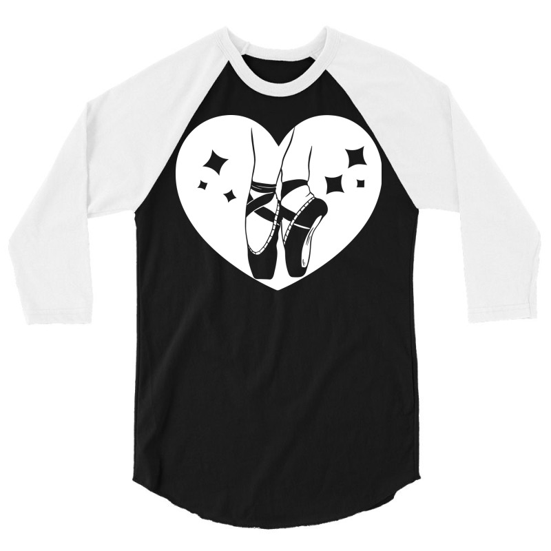 Ballet Dancing Dance Bunhead Cute Cool 3/4 Sleeve Shirt by efawcuro9 | Artistshot