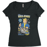 Nuka Bombs Women's Triblend Scoop T-shirt | Artistshot