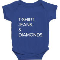 T Shirt Jeans And Diamonds Baby Bodysuit | Artistshot