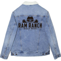 Ram Ranch Really Rocks3 Unisex Sherpa-lined Denim Jacket | Artistshot