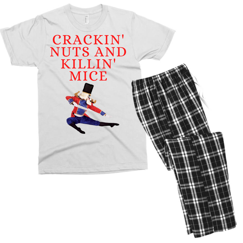 Crackin Nuts And Killin Mice Stars Men's T-shirt Pajama Set | Artistshot