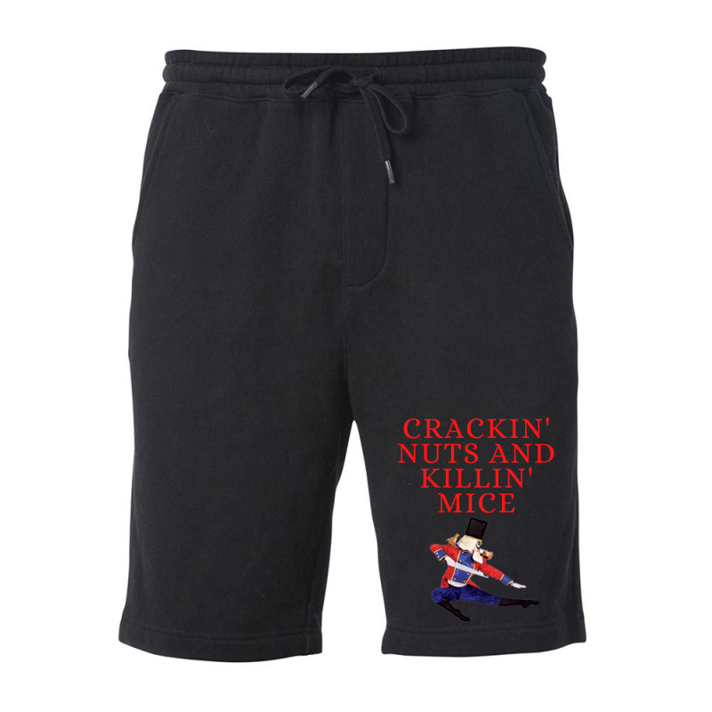 Crackin Nuts And Killin Mice Stars Fleece Short | Artistshot