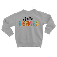 Feliz Viernes Happy Friday Spanish Teacher Bilingu Toddler Sweatshirt | Artistshot