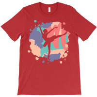 Ballet Dance Watercolor Nostalgia Tumblr T-shirt | Artistshot