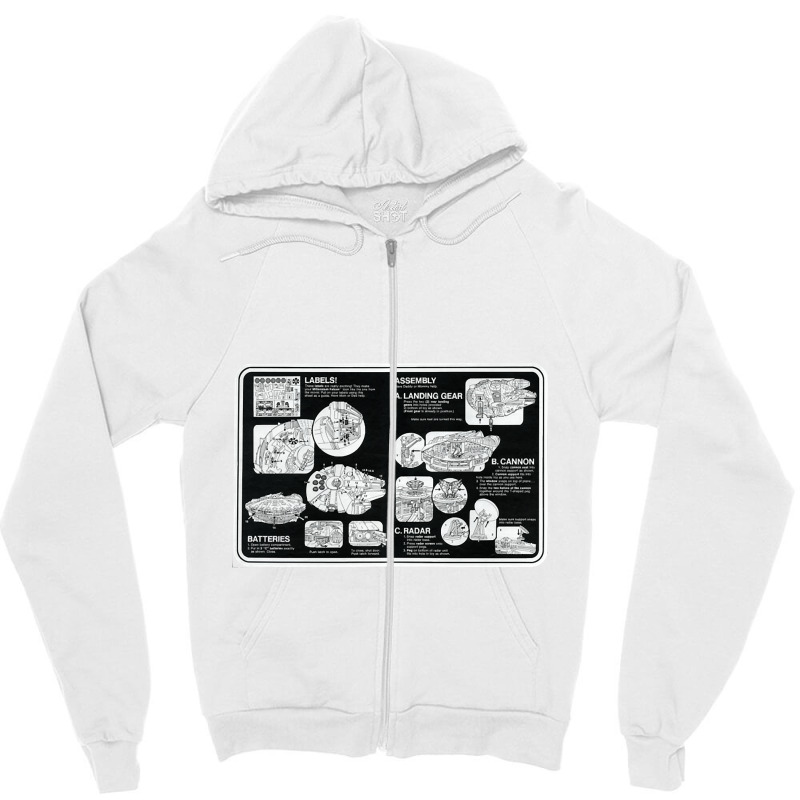 Hot Trend Falcon Instructions Zipper Hoodie by lethithu856 | Artistshot