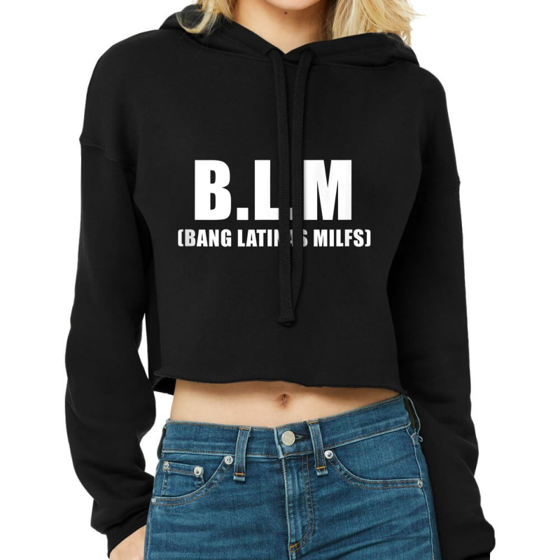 Bang Latinas Milfs Tank Top Cropped Hoodie by zaeske | Artistshot