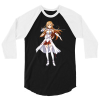 Sword Art Online Anime 9 3/4 Sleeve Shirt | Artistshot