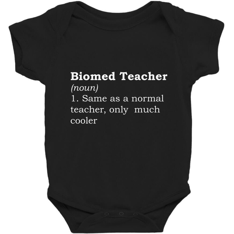 Biomedical Science Gift Biomed Teacher Dictionary Baby Bodysuit by riggli | Artistshot