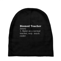 Biomedical Science Gift Biomed Teacher Dictionary Baby Beanies | Artistshot