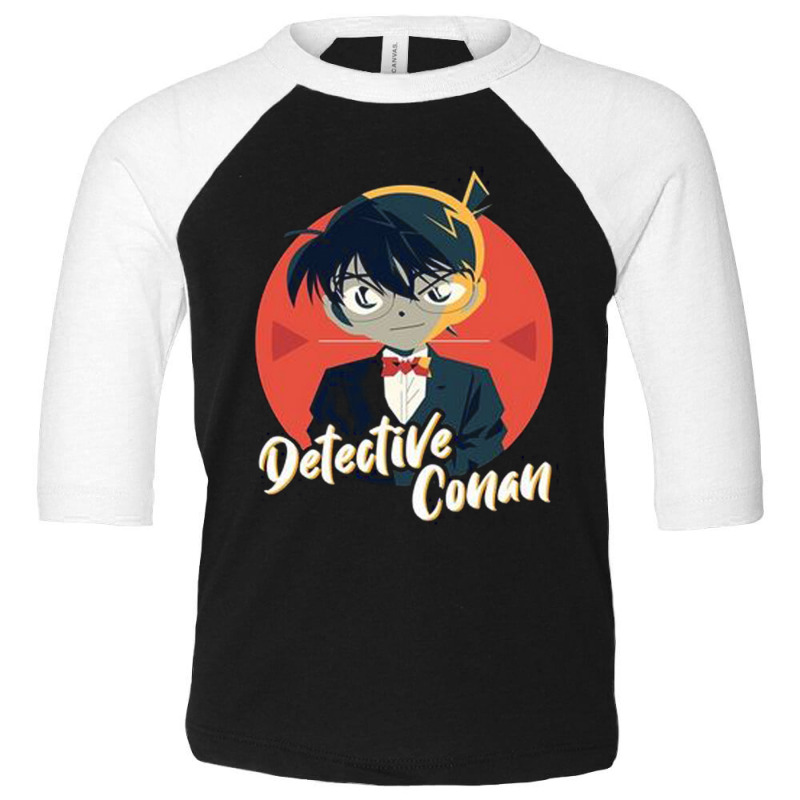 Detective Conan Toddler 3/4 Sleeve Tee by GiaMuller | Artistshot