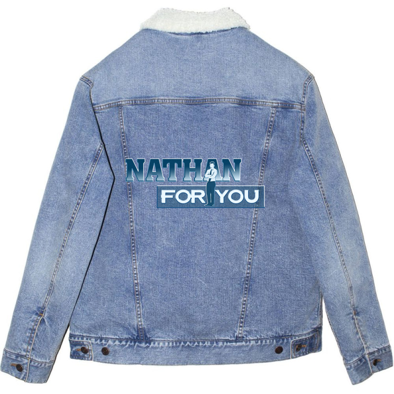 Nathan For You Unisex Sherpa-lined Denim Jacket | Artistshot